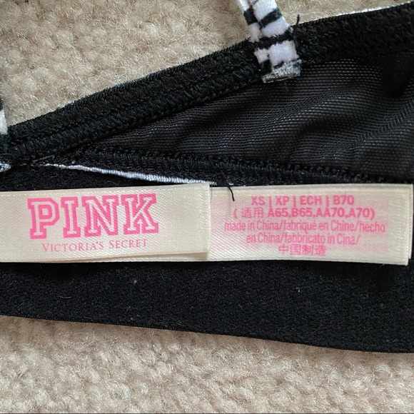 PINK Velvet Bralette and Panty Set - Picture 5 of 5